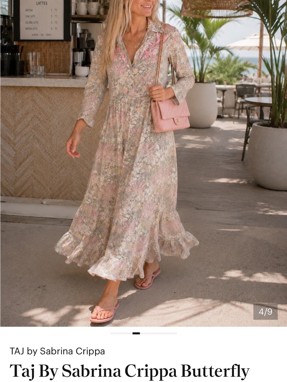 Taj By Sabrina Crippa Butterfly Ebroidered Cactus Collection
$239